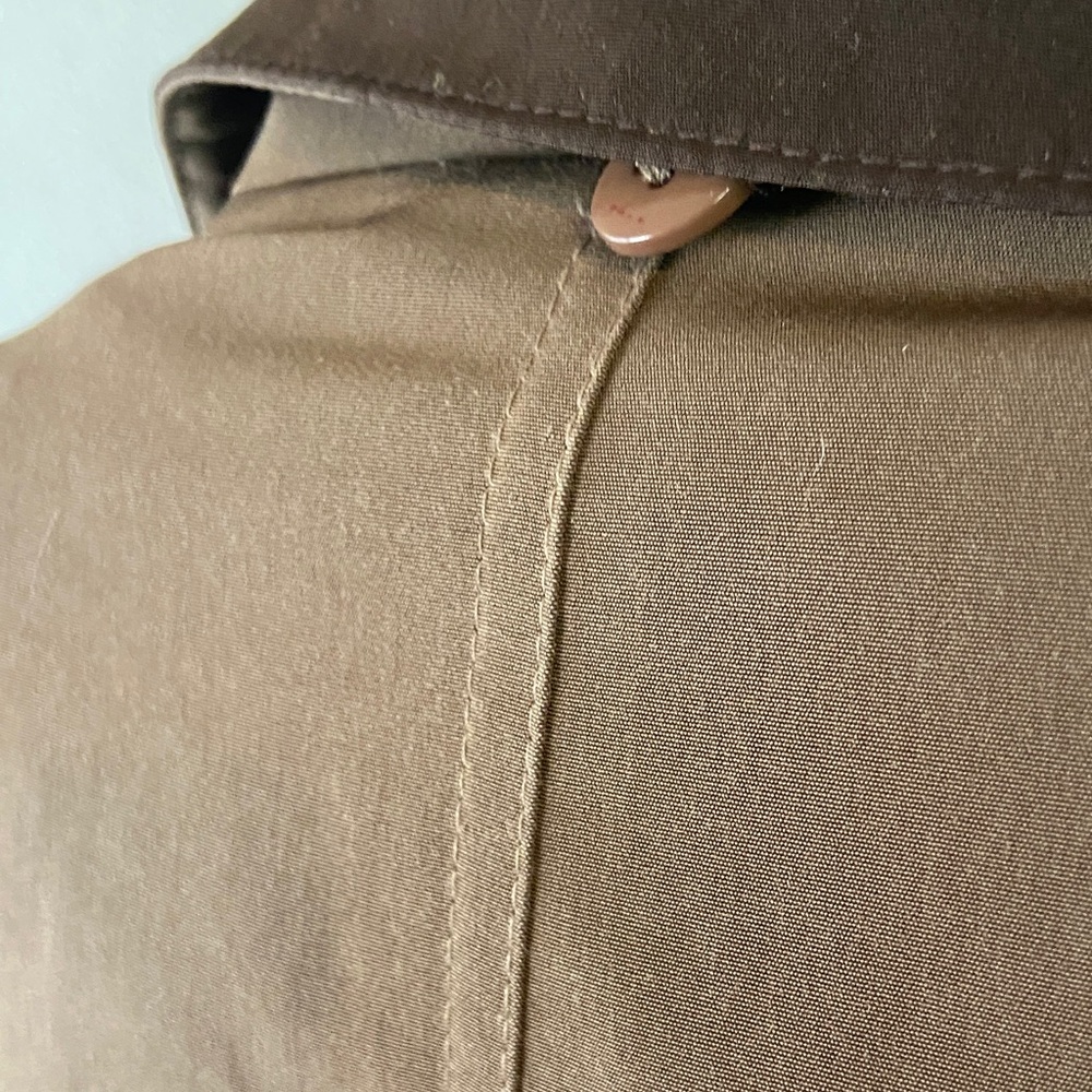 Gallery Brown Utility Jacket Drawstring Waist Siz… - image 8